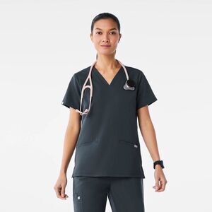 Figs Casma Three-Pocket Scrub Top Size S